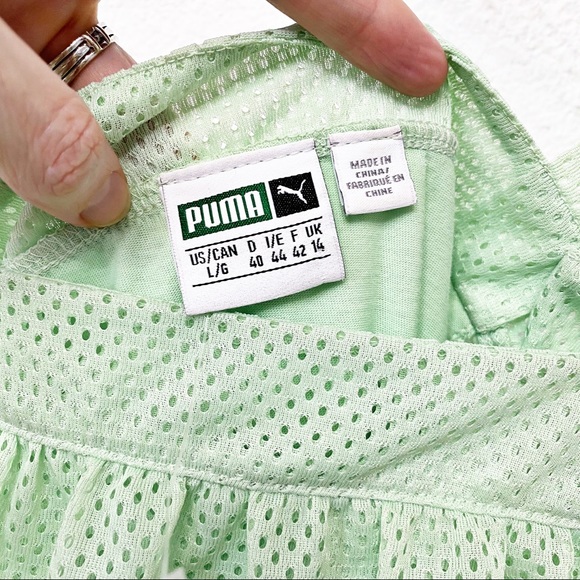 NWOT Puma Mesh Off the Shoulder Extreme Top - Picture 3 of 3